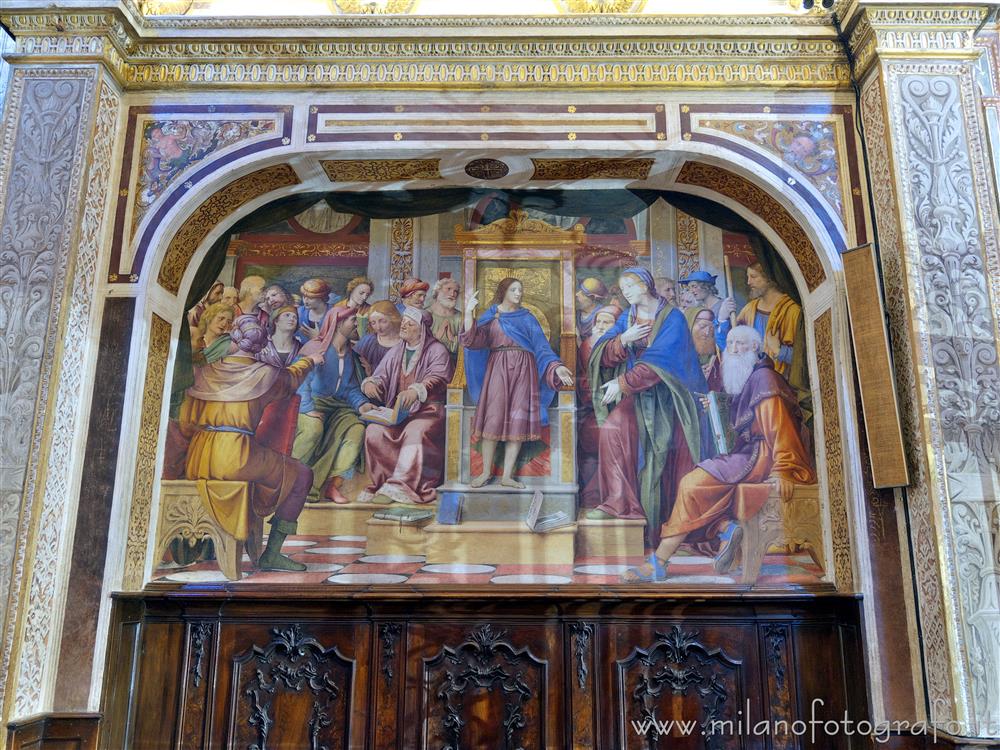 Saronno (Varese) - Disputa con i Dottori all'interno del Santuario di Saronno
